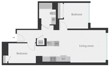 UN Charter 402 floor plan